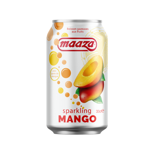 Mango sparkling 33cl blik